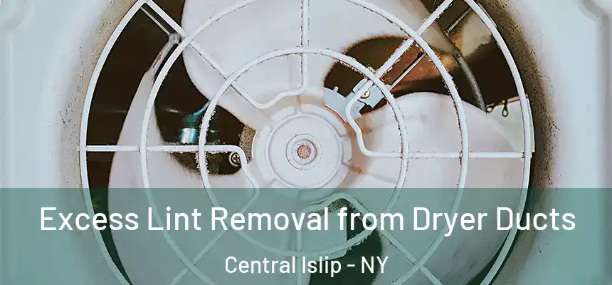 Excess Lint Removal from Dryer Ducts Central Islip - NY